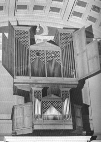 Organ in Reid Concert Hall, Edinburgh